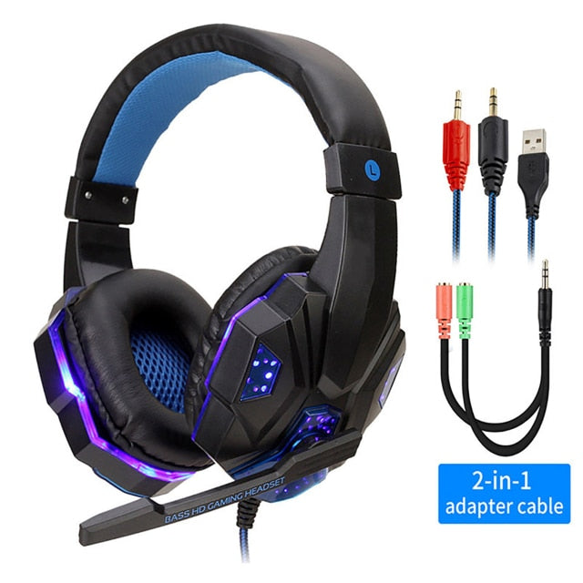 LED Wired Gaming Headset for an Immersive Experience