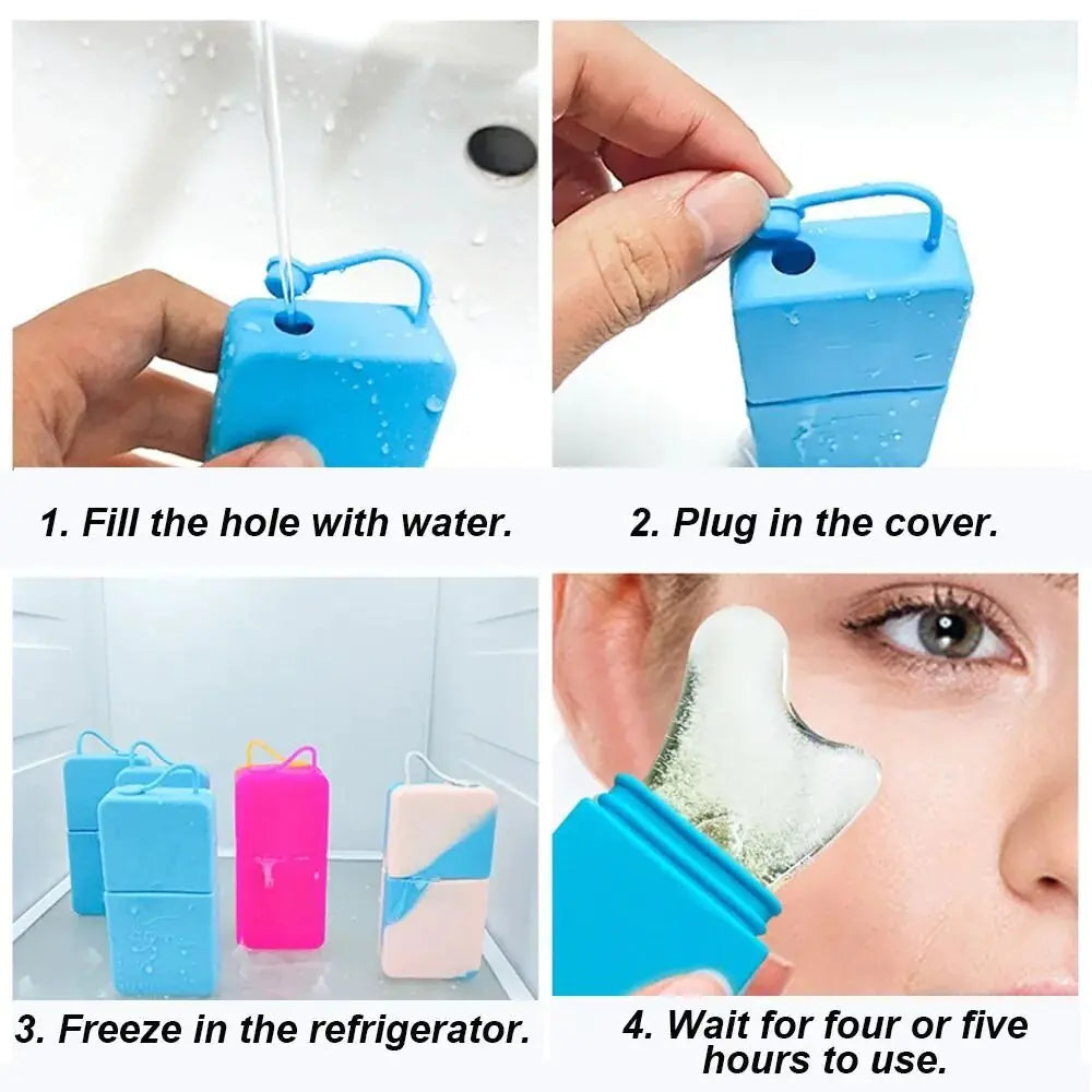 cooling Facial Ice Roller Beauty Massager