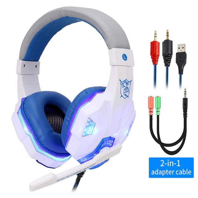 LED Wired Gaming Headset for an Immersive Experience