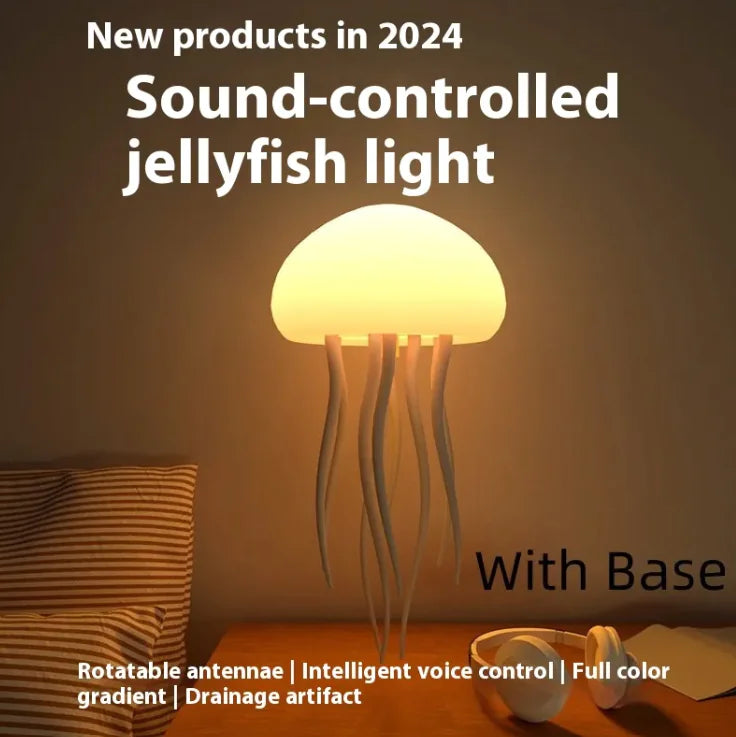 Serene Jellyfish Mood Lamp for a Relaxing Atmosphere