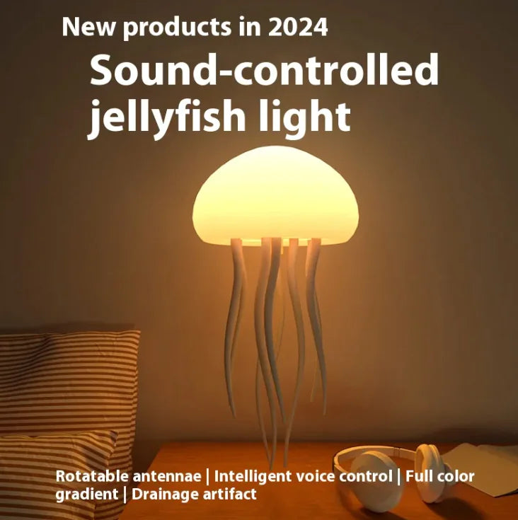 Serene Jellyfish Mood Lamp for a Relaxing Atmosphere