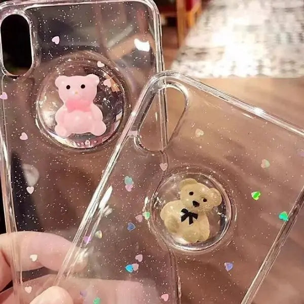 Adorable Teddy Bear Style Phone Case