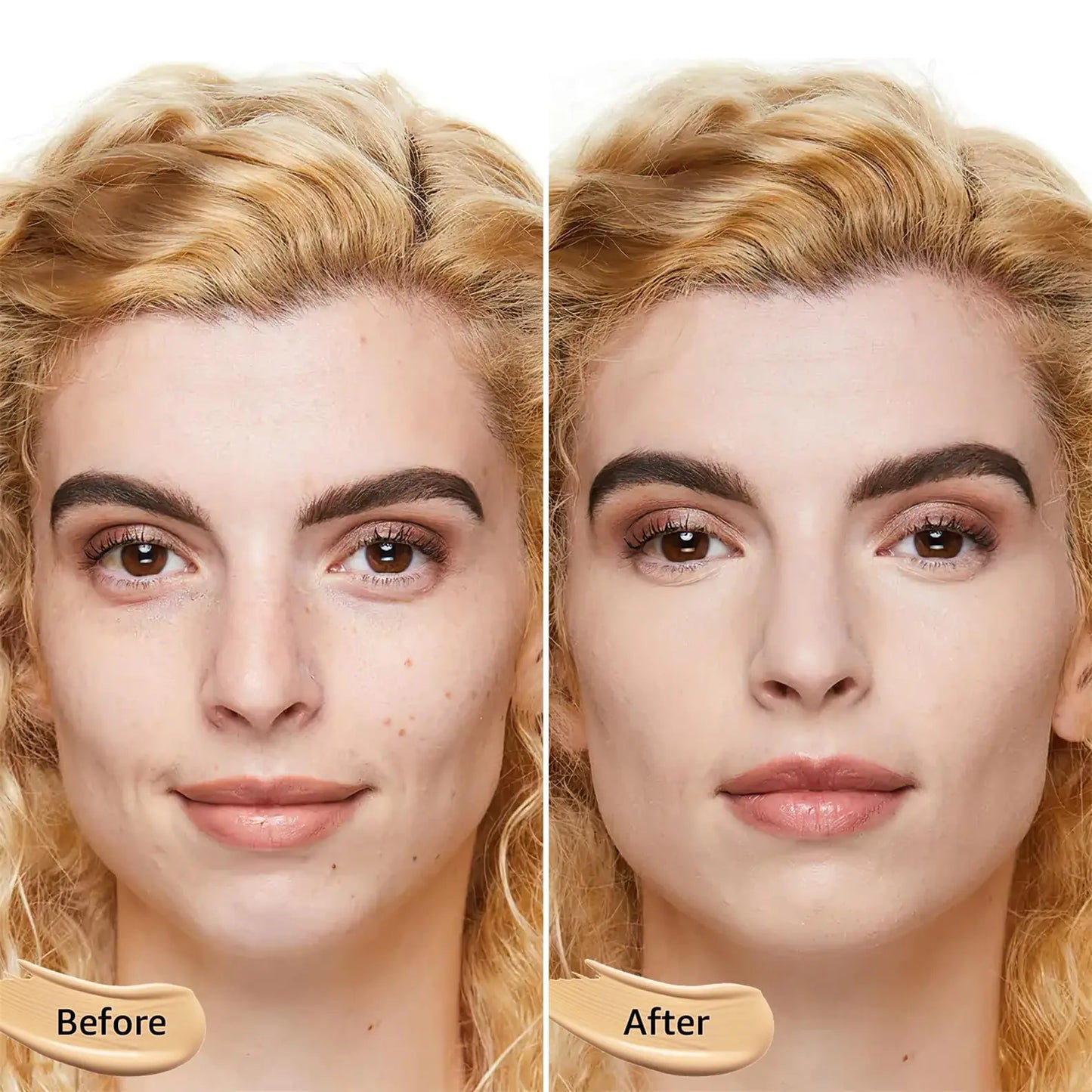 Moisturizing Mushroom Head CC Cream - Long-Lasting Foundation & Concealer for All Skin Types