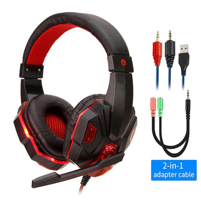 LED Wired Gaming Headset for an Immersive Experience
