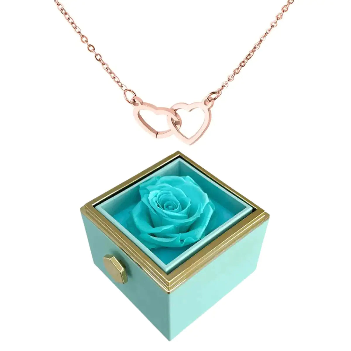 A Timeless Rose and Heart Pendant for Forever Love