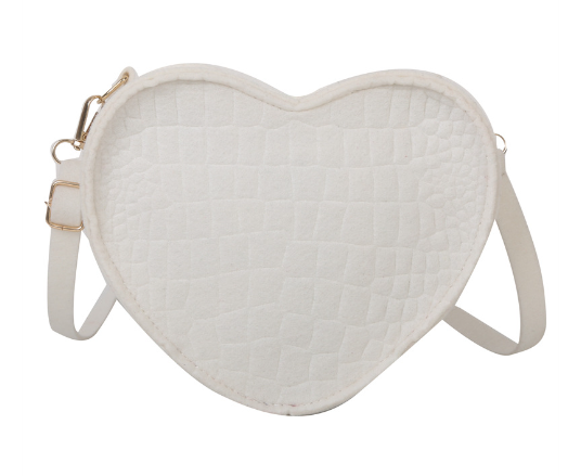 Charming Heart Design Handbag