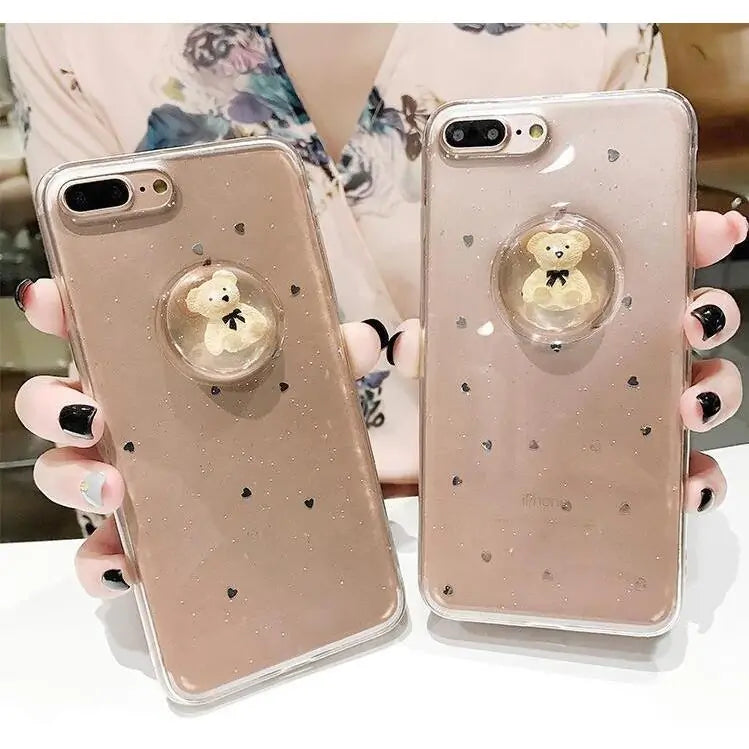 Adorable Teddy Bear Style Phone Case