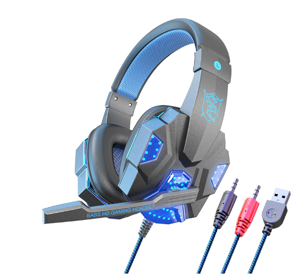 LED Wired Gaming Headset for an Immersive Experience