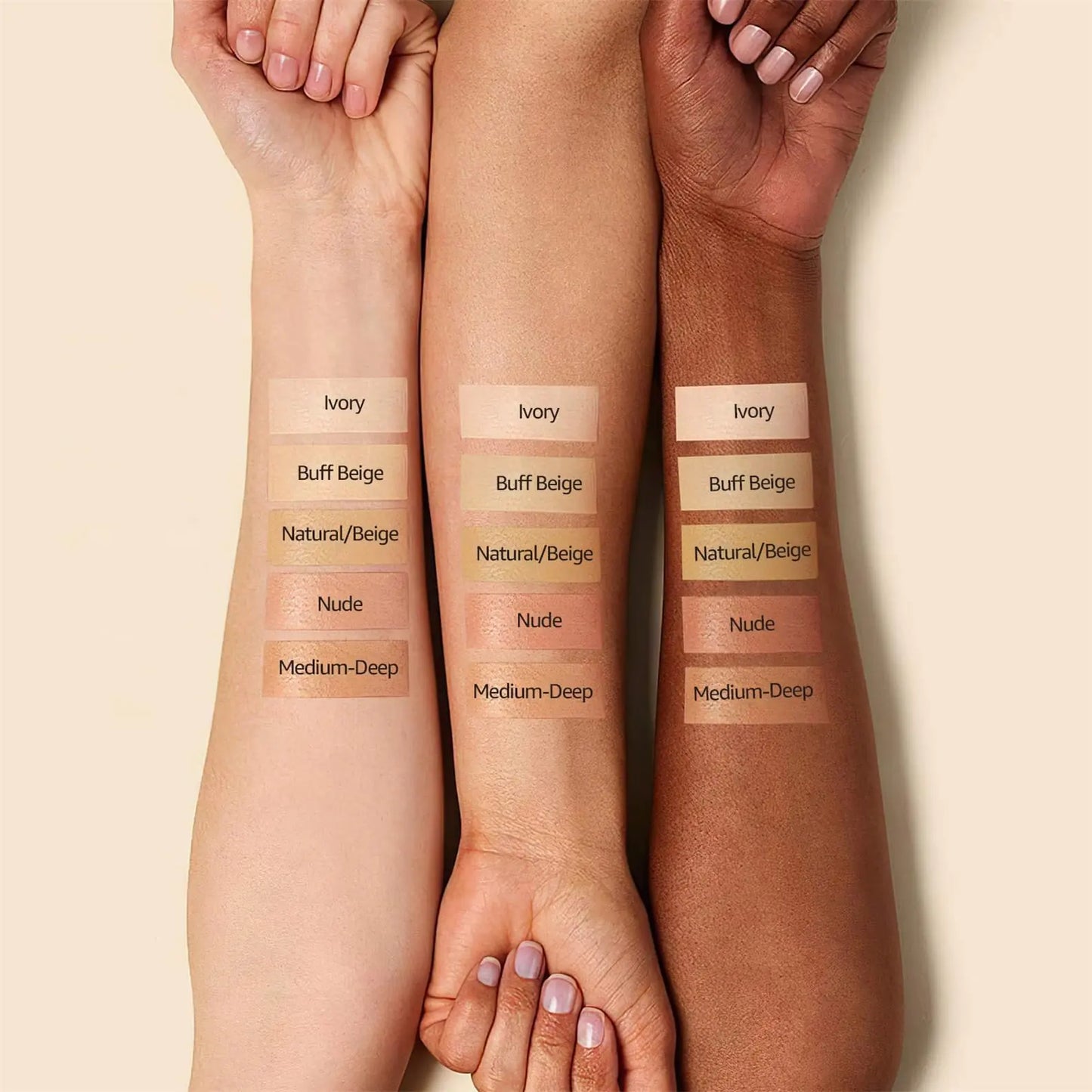 Moisturizing Mushroom Head CC Cream - Long-Lasting Foundation & Concealer for All Skin Types