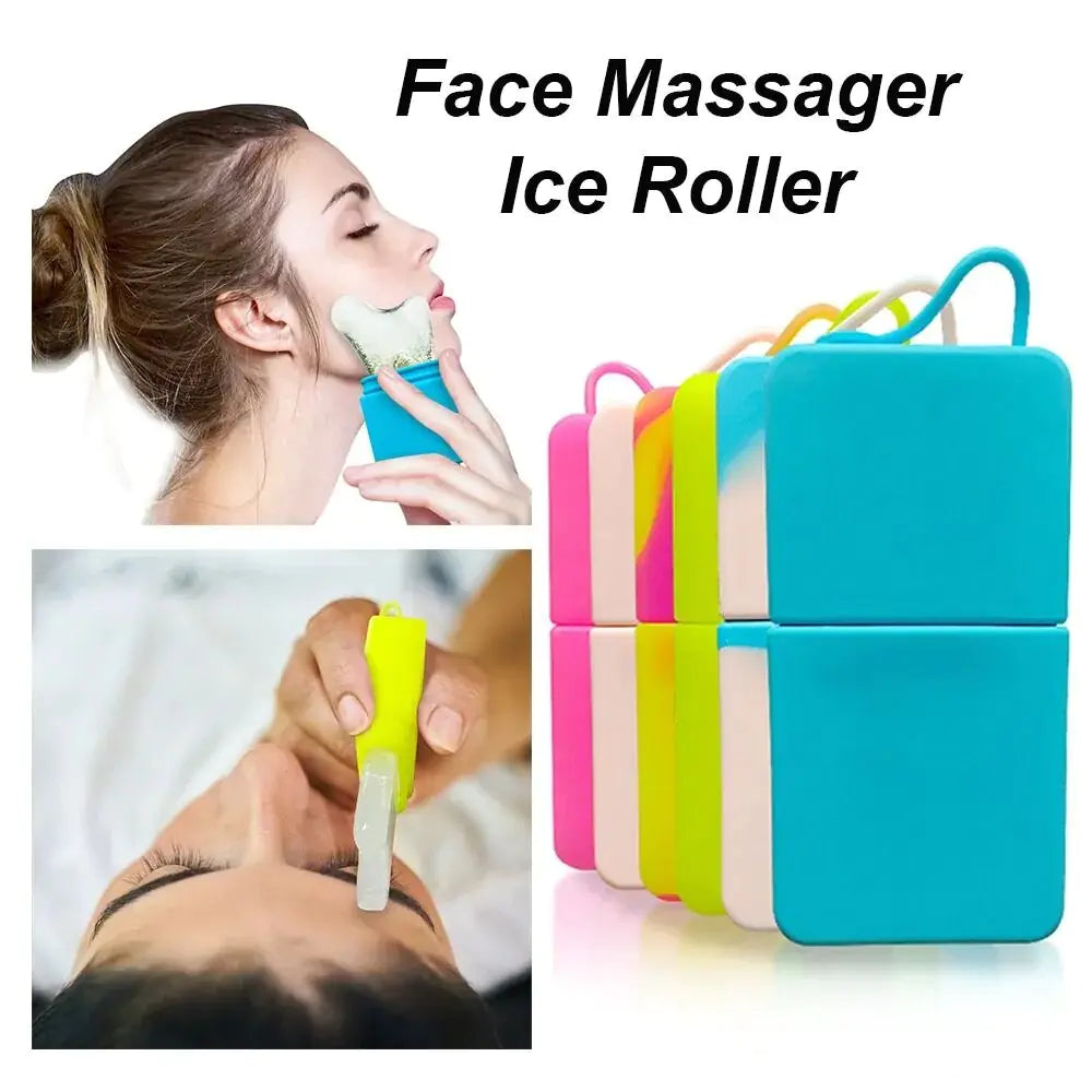 cooling Facial Ice Roller Beauty Massager