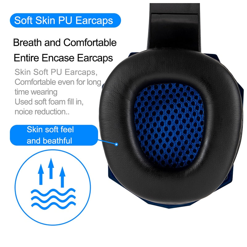 LED Wired Gaming Headset for an Immersive Experience
