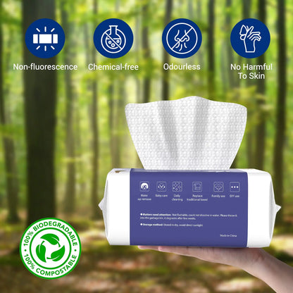 Eco-Friendly Disposable Face Towels – Soft, Lint-Free & Perfect for Sensitive Skin