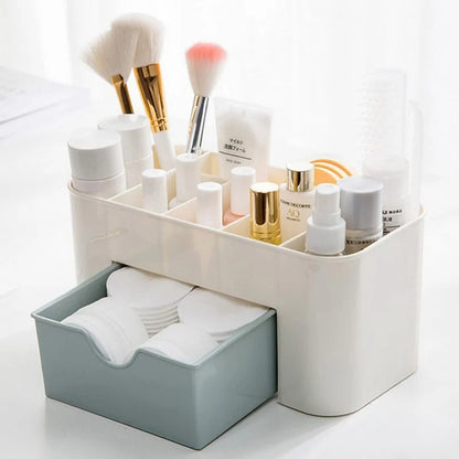 Double Layer Makeup Organizer Neat and Compact Storage